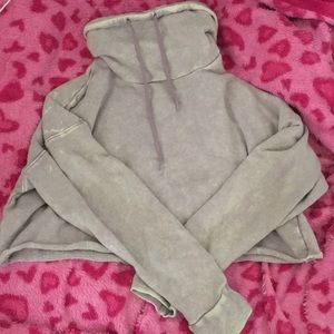 Forever 21 crop top turtle neck